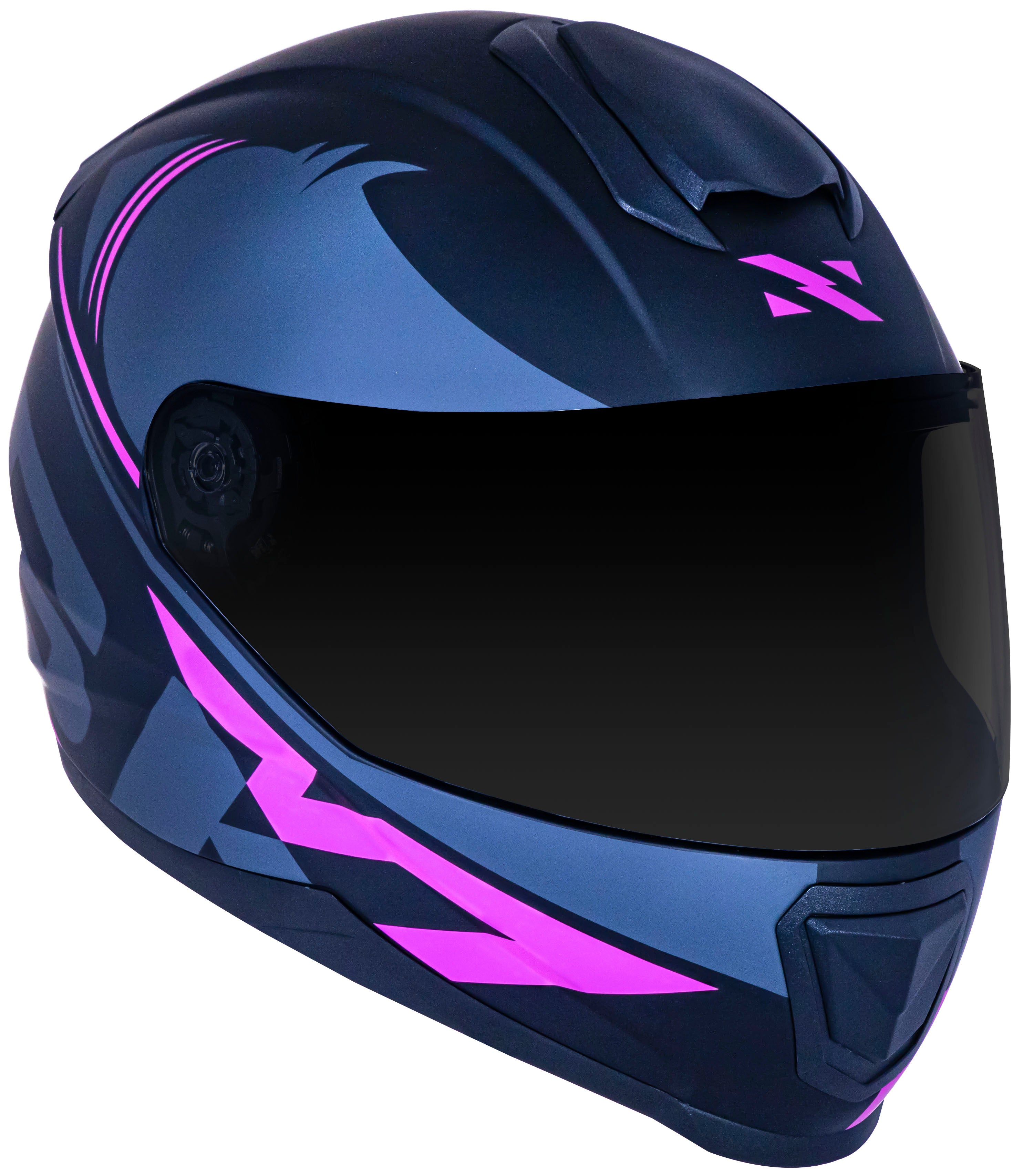 Capacete Norisk Razor Squalo Matte Preto Rosa