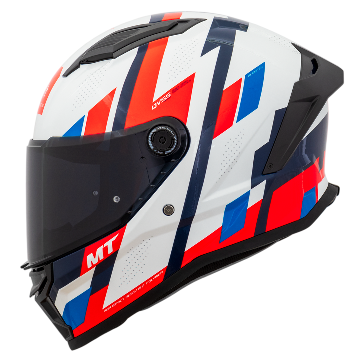 Capacete Mt Helmets Stinger 2 Register D7 Azul Brilho