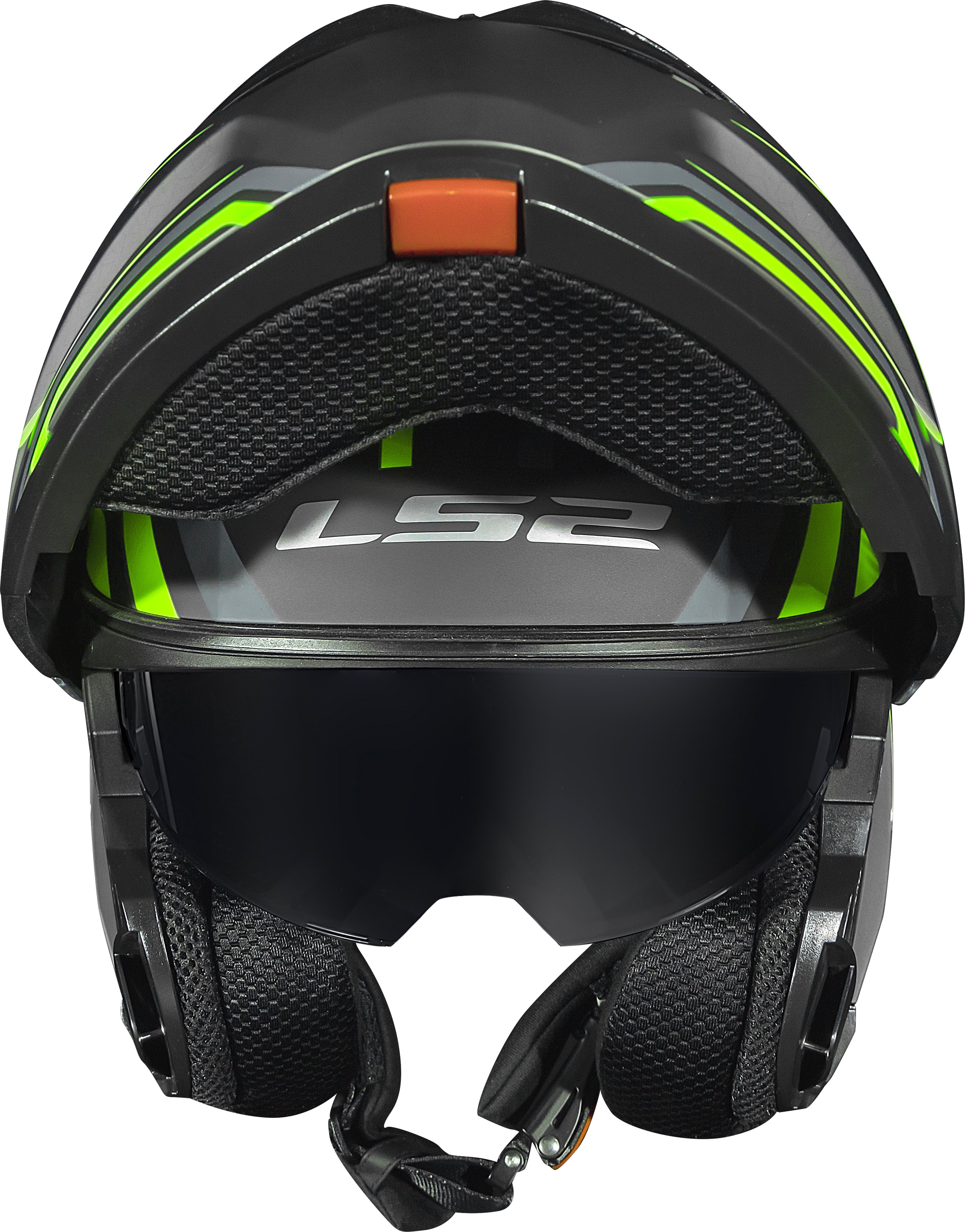 Capacete Ls2 Strobe II ff908 Phanton Amarelo Titânio