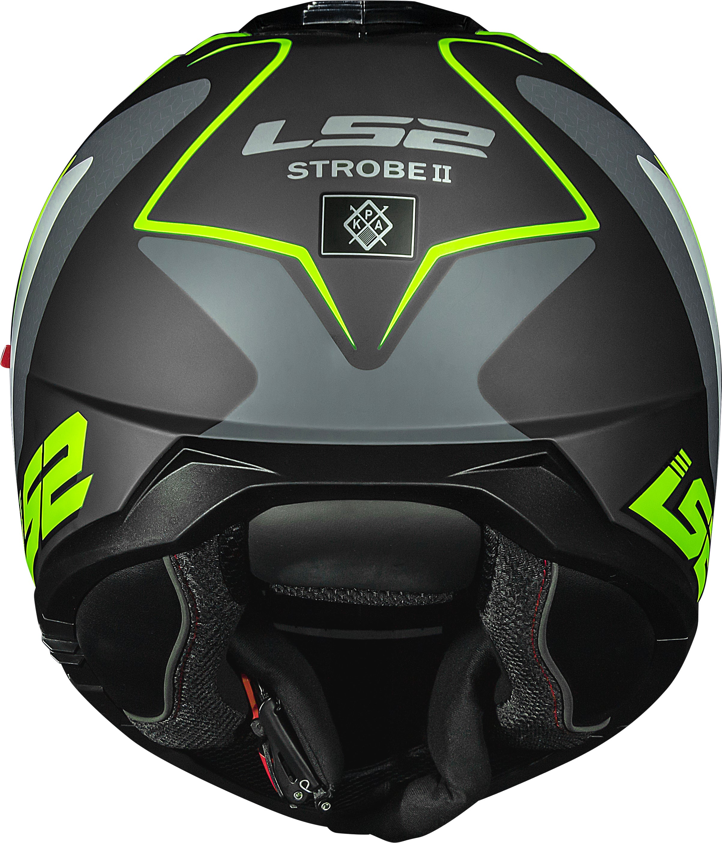 Capacete Ls2 Strobe II ff908 Phanton Amarelo Titânio