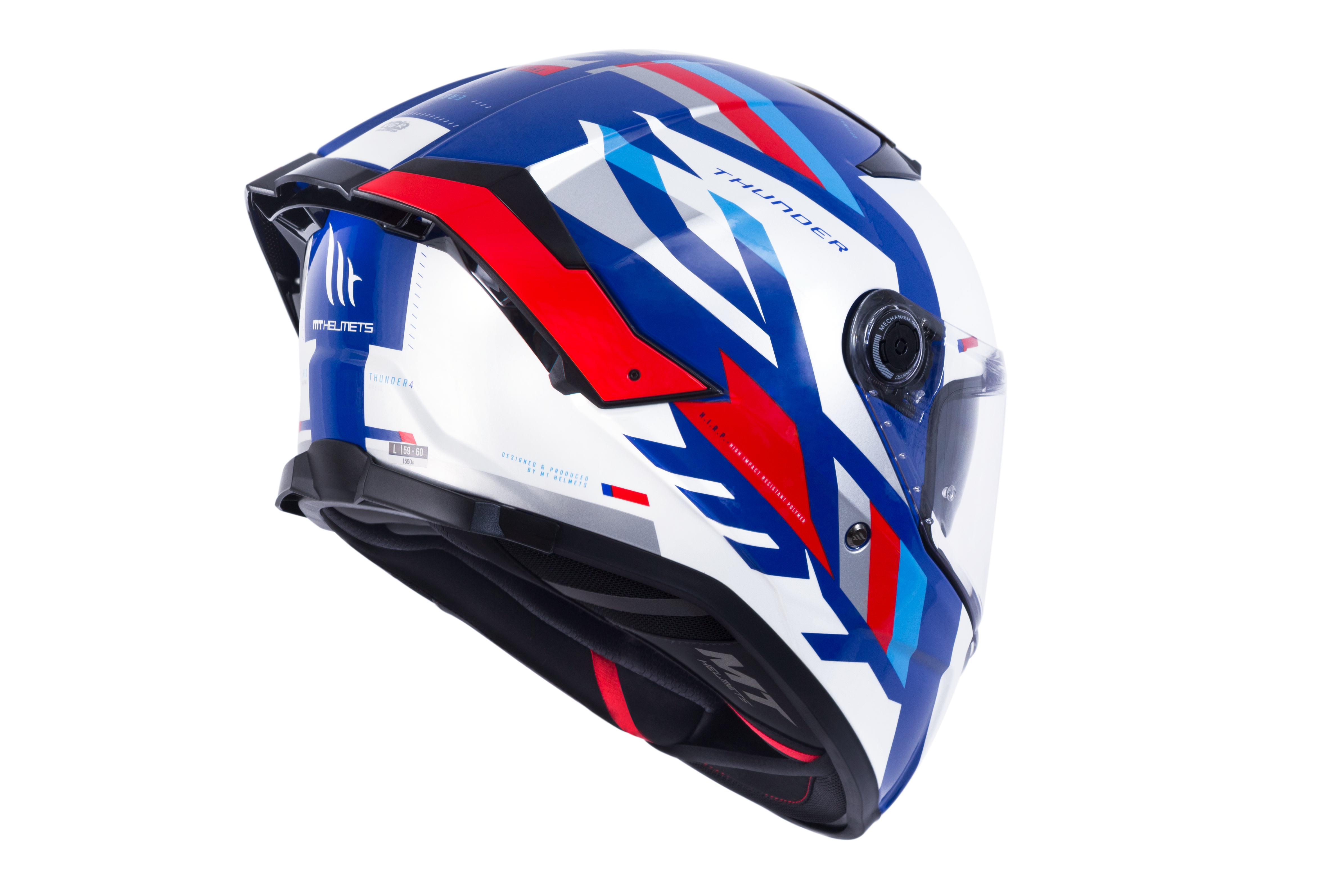 Capacete Mt Helmets Thunder 4 SV Eego C7 Azul