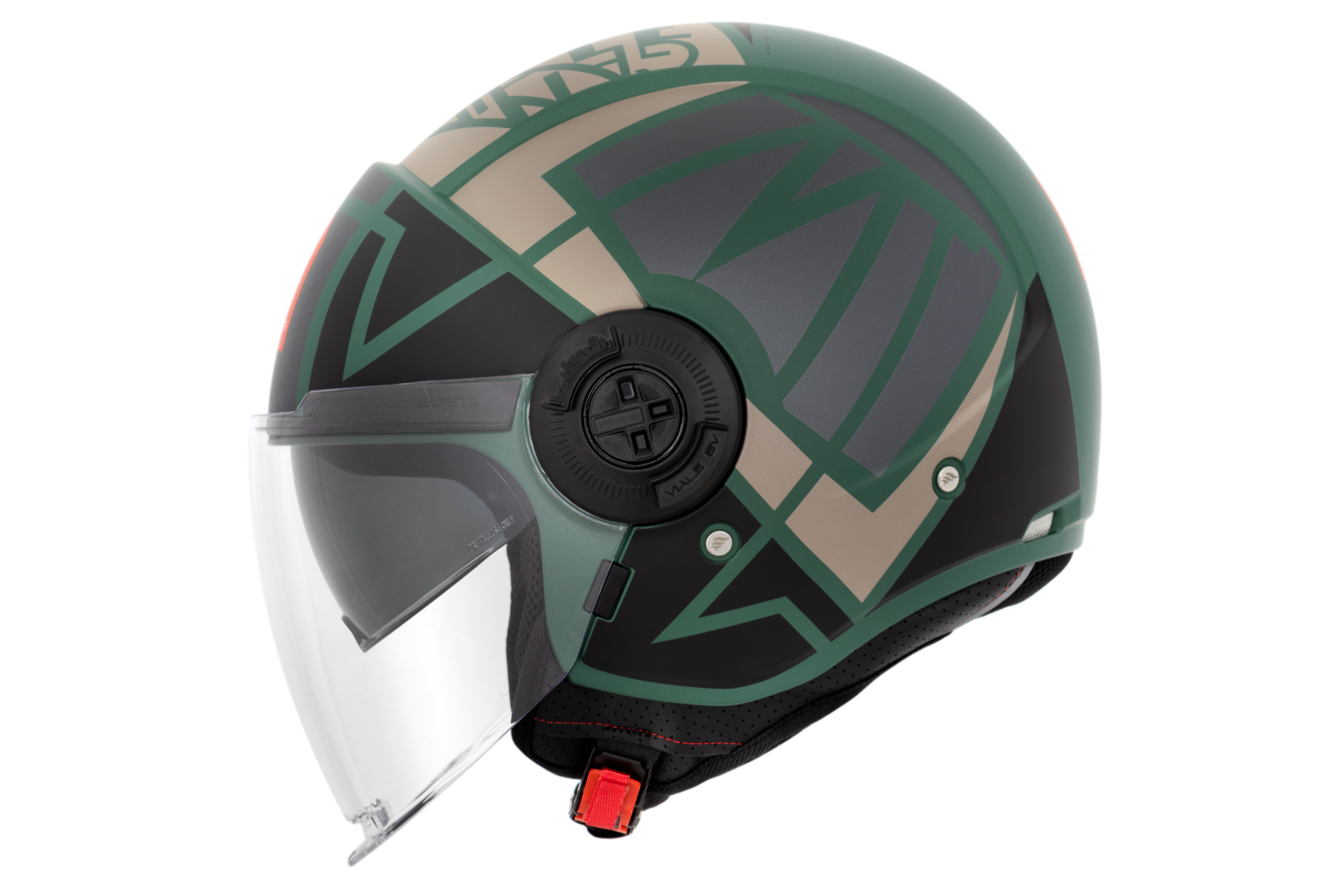 Capacete Mt Helmets Viale SV Gam C26 Verde Matte